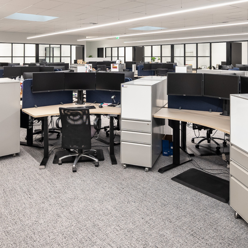 Acoustic Desk Partition