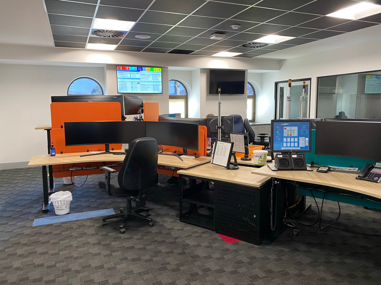Acoustic Desk Partition