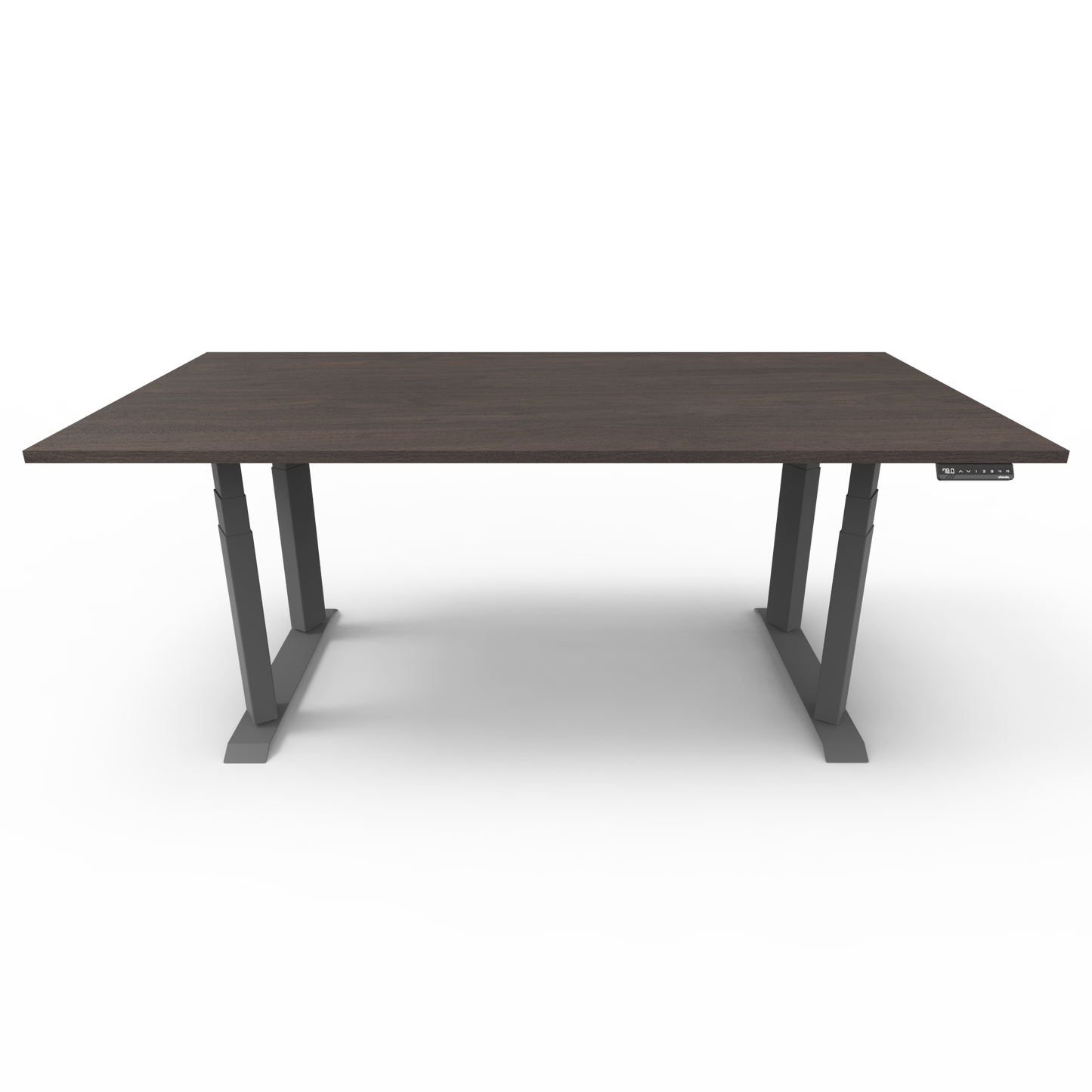 Heavy Duty 4 Leg Standing Desk with Custom Melamine Desk Top