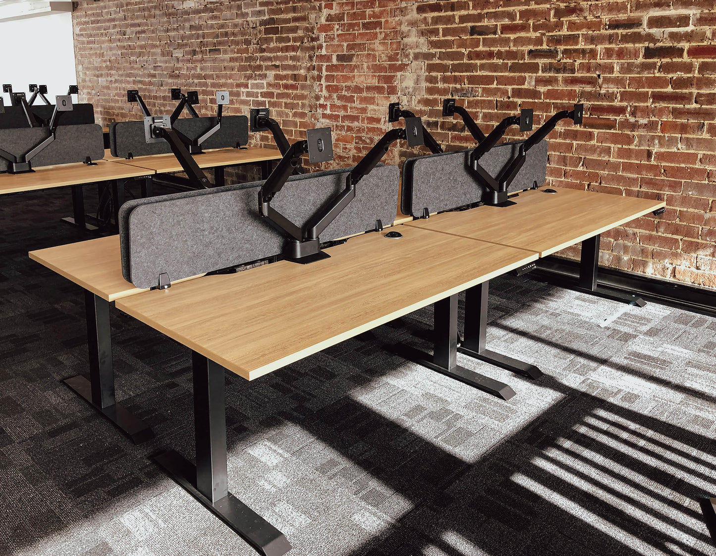 Acoustic Desk Partition