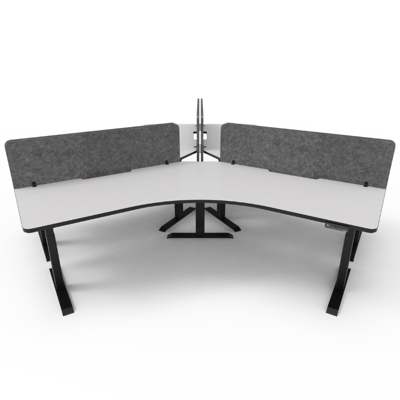 Stando Command 120 Degree Sit Stand Desk