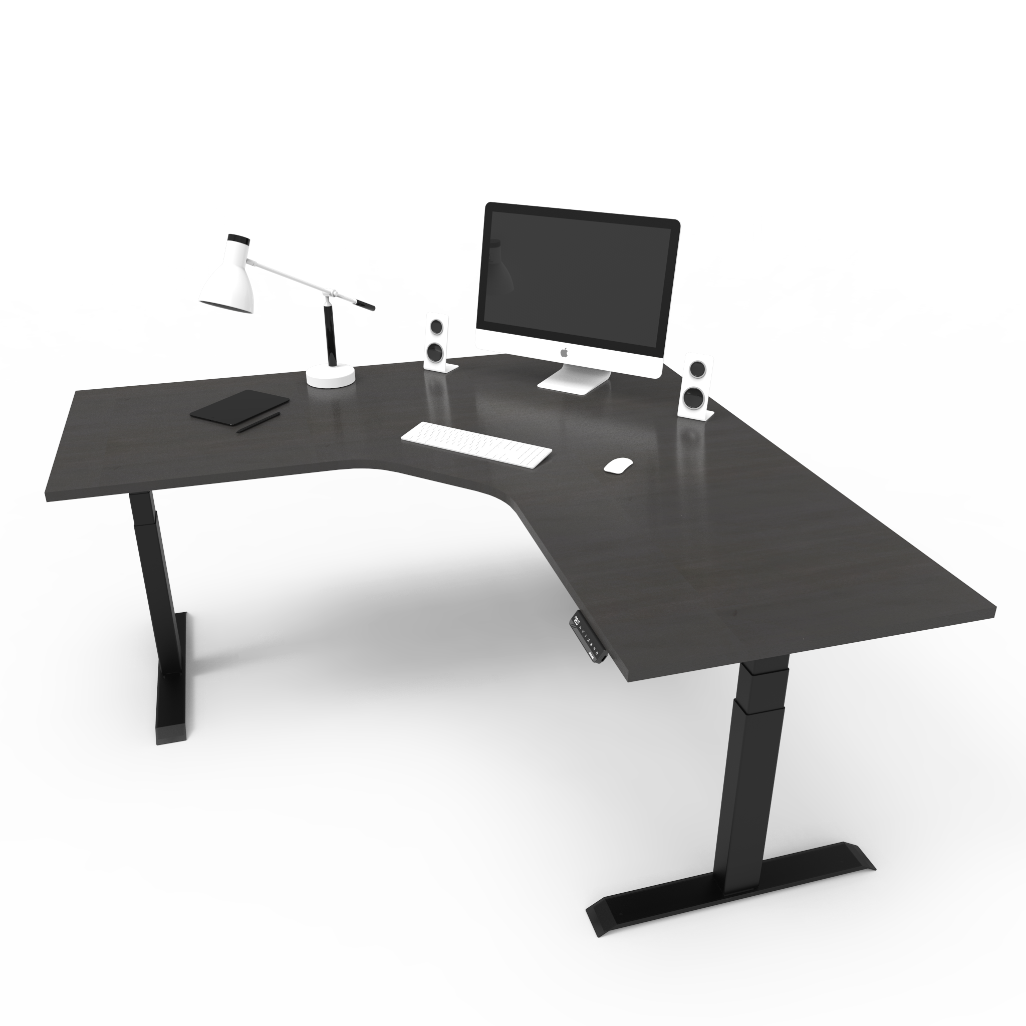 Corner Standing Desks - Curved, L-Shaped, & Heavy Duty | Australia Wide ...