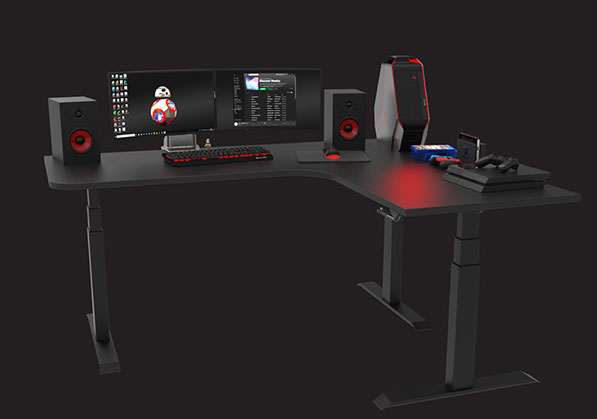 Summit Series Ultimate Gaming Corner Desk