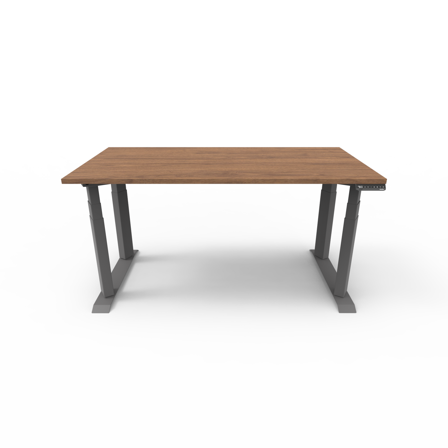Heavy Duty Standing Desk with Custom Melamine Desk Top