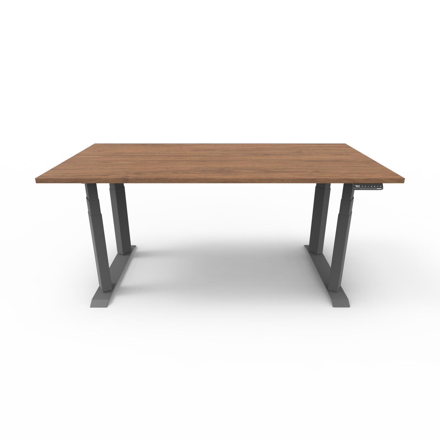 Heavy Duty Standing Desk with Custom Melamine Desk Top