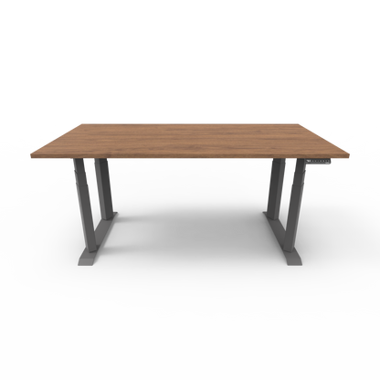 Heavy Duty Standing Desk with Custom Melamine Desk Top