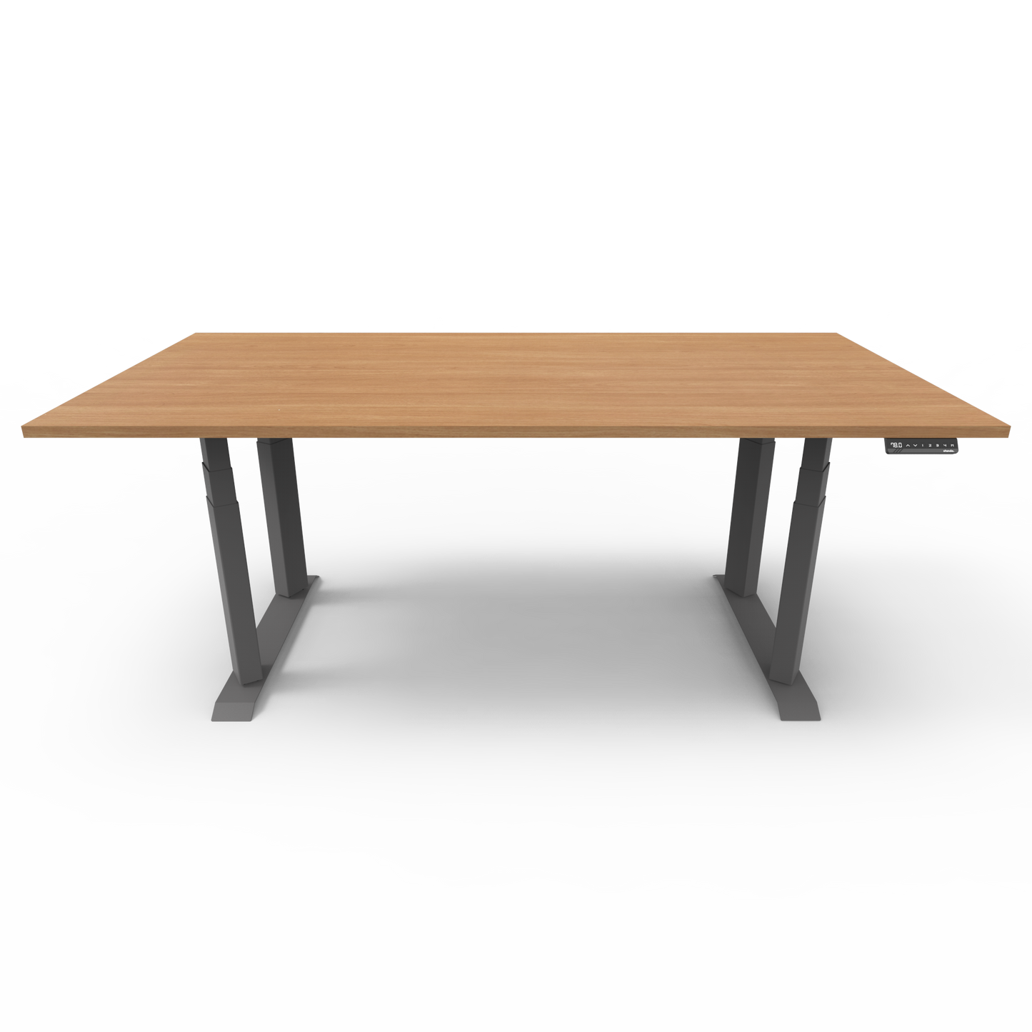 Heavy Duty Standing Desk with Custom Melamine Desk Top