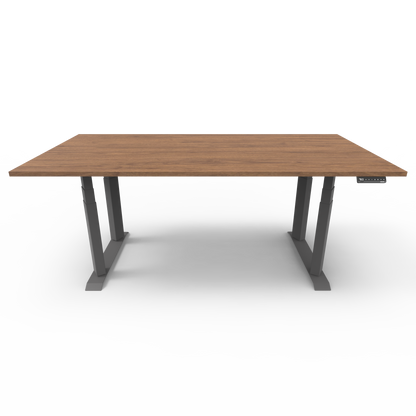 Heavy Duty Standing Desk with Custom Melamine Desk Top