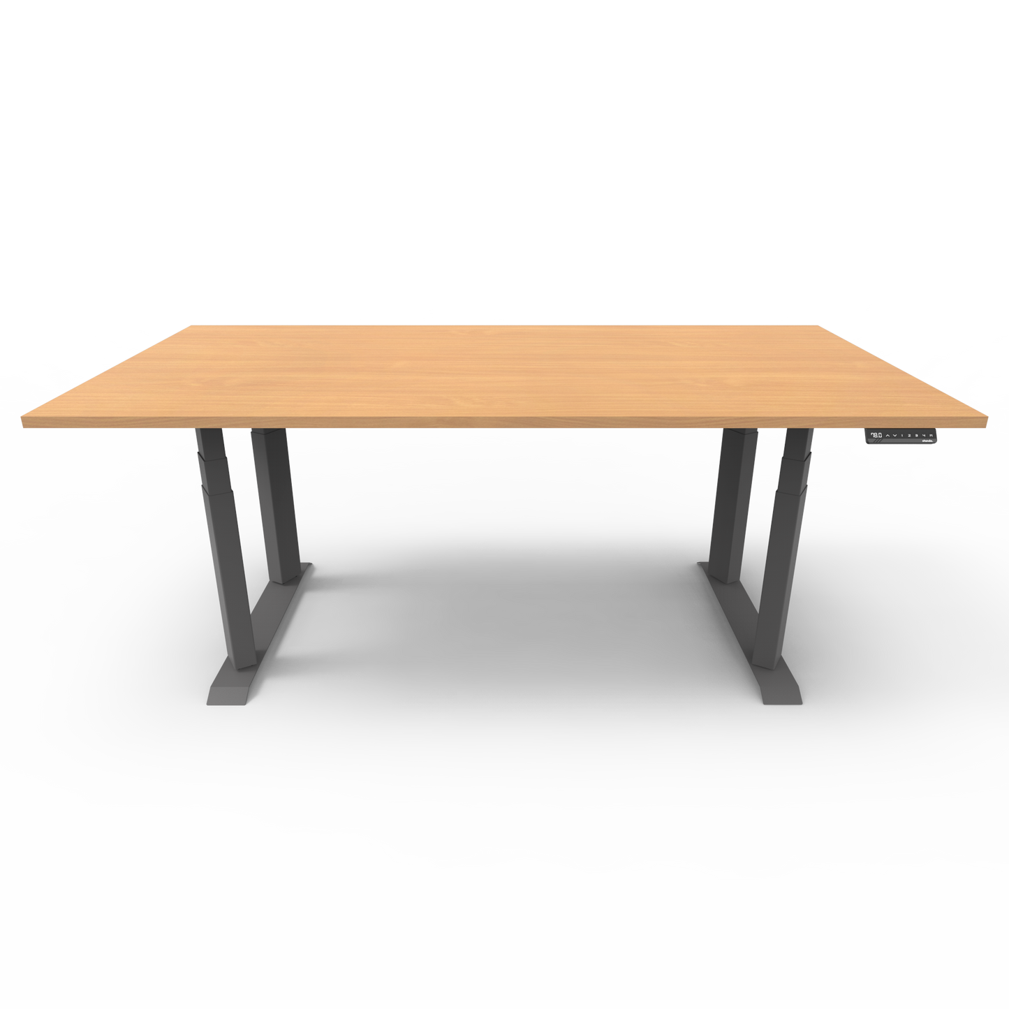 Heavy Duty Standing Desk with Custom Melamine Desk Top