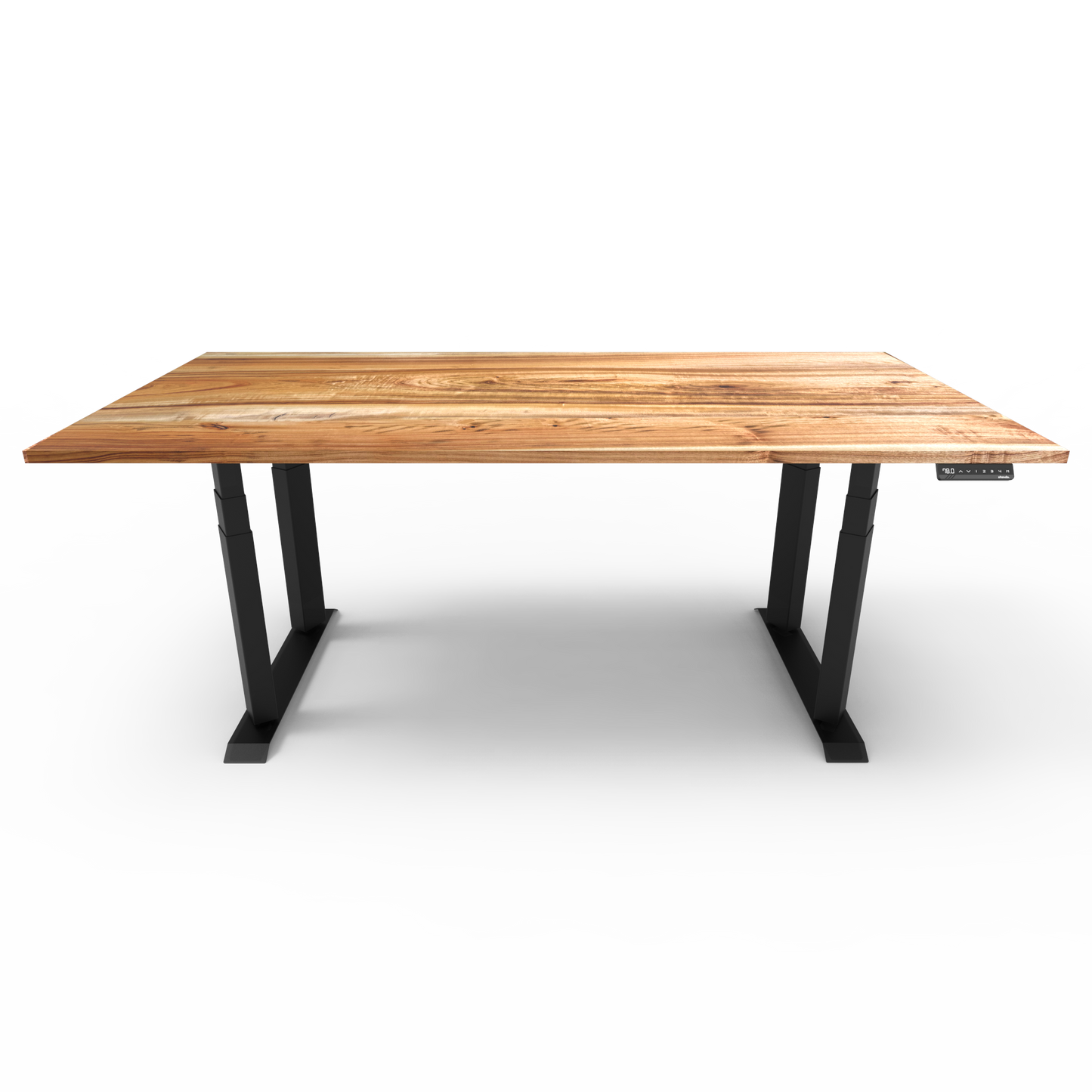 Stando Heavy Duty Standing Desk with Custom Timber Desk Top