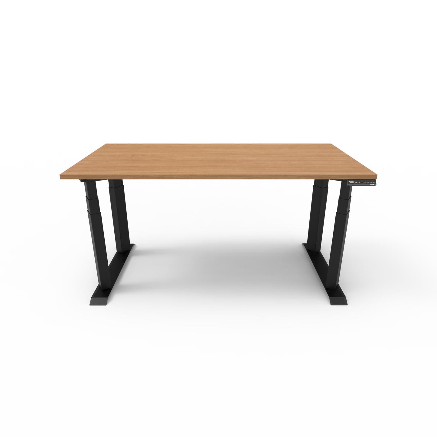 Heavy Duty Standing Desk with Custom Melamine Desk Top