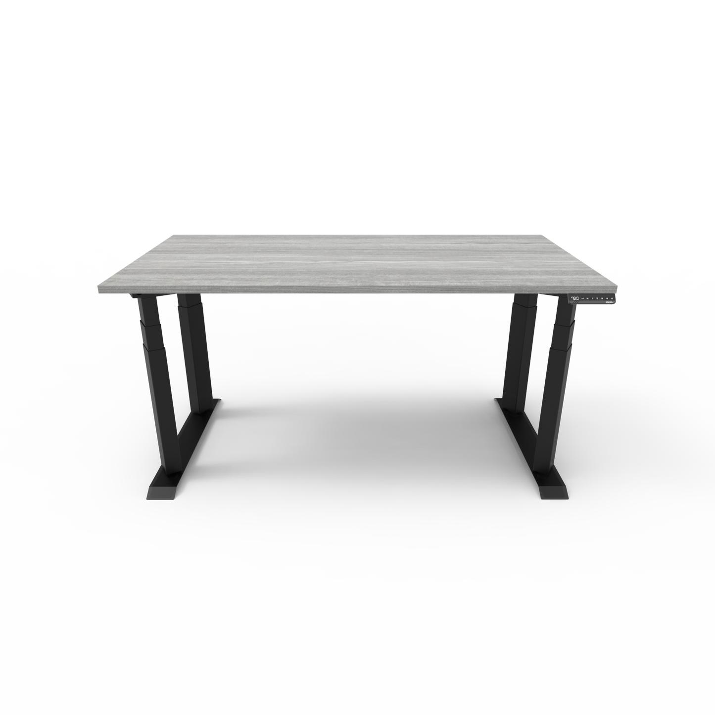 Heavy Duty Standing Desk with Custom Melamine Desk Top