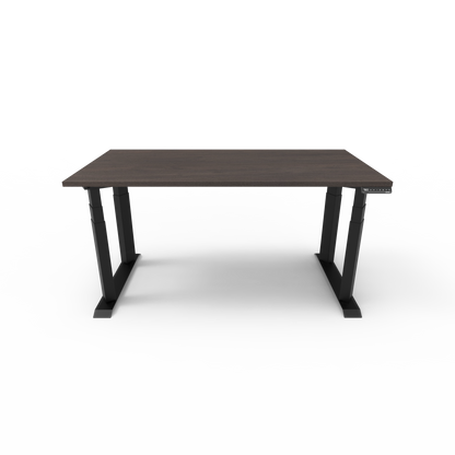 Heavy Duty Standing Desk with Custom Melamine Desk Top