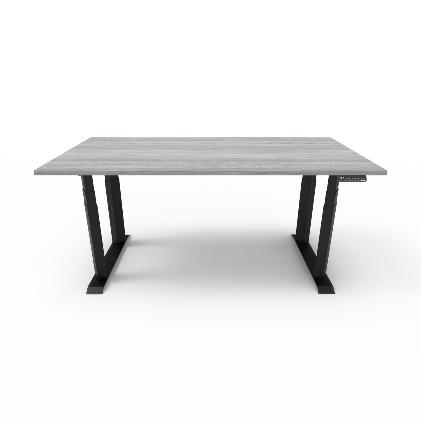 Heavy Duty Standing Desk with Custom Melamine Desk Top