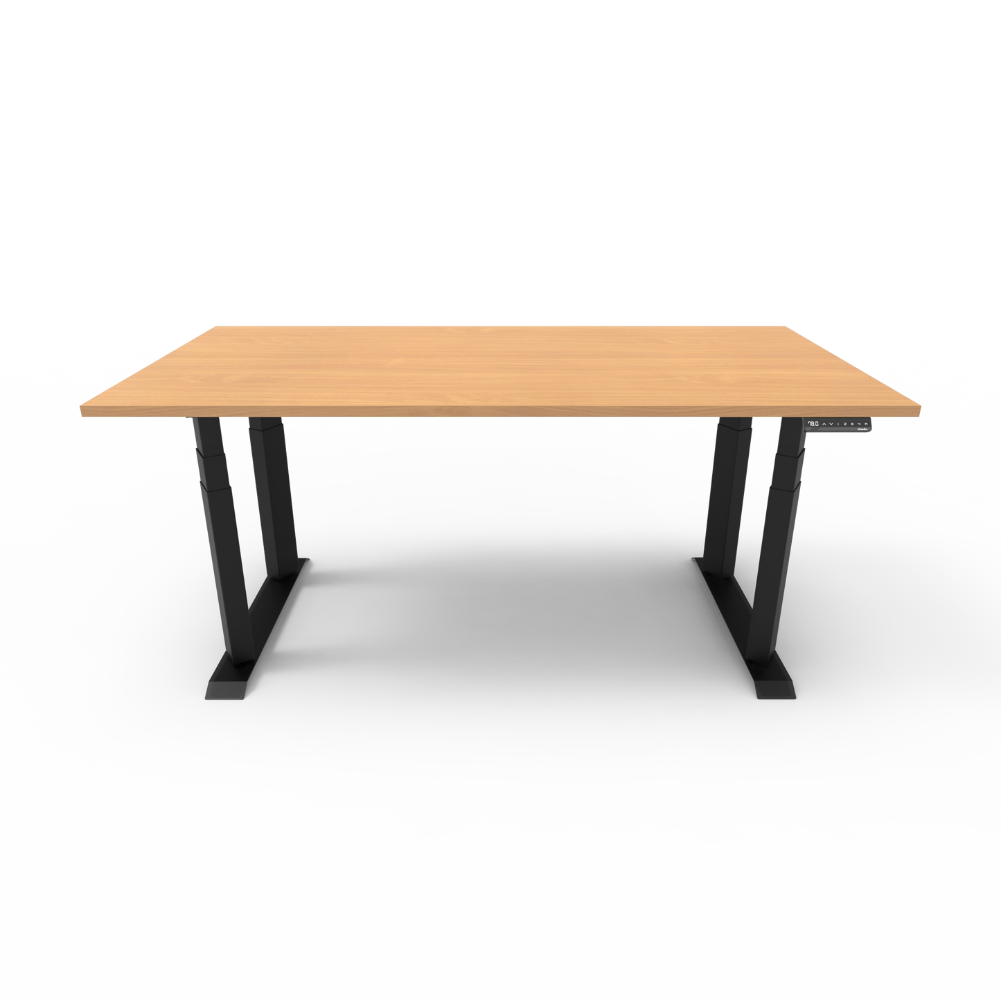 Heavy Duty Standing Desk with Custom Melamine Desk Top