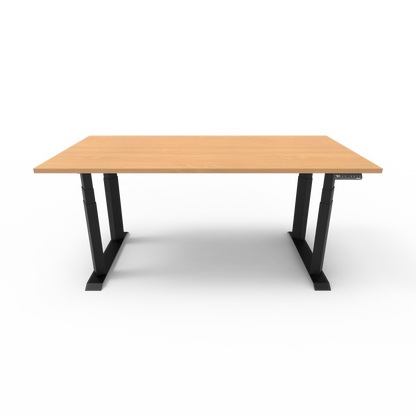 Heavy Duty Standing Desk with Custom Melamine Desk Top