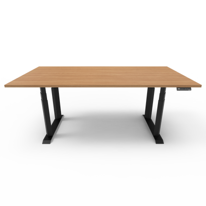 Heavy Duty Standing Desk with Custom Melamine Desk Top