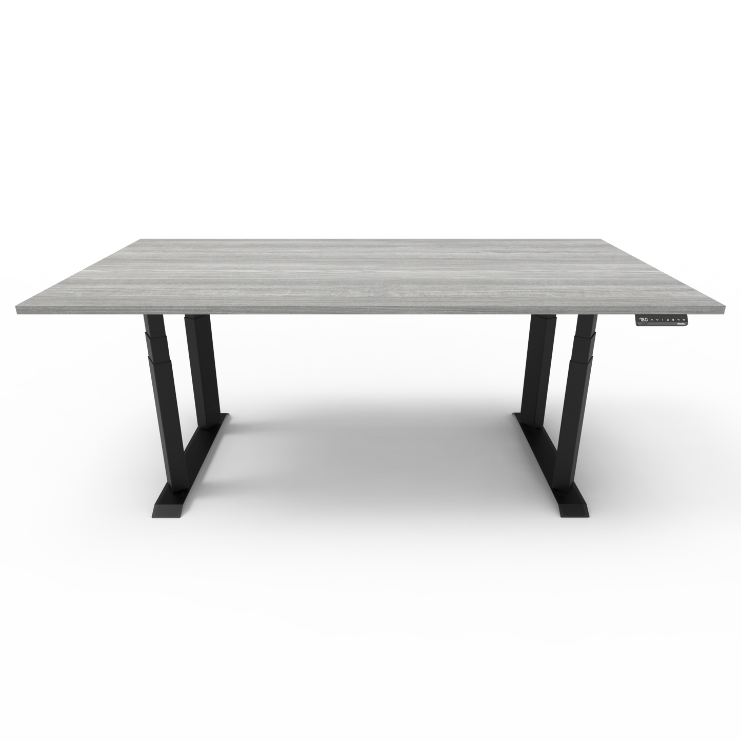 Heavy Duty Standing Desk with Custom Melamine Desk Top