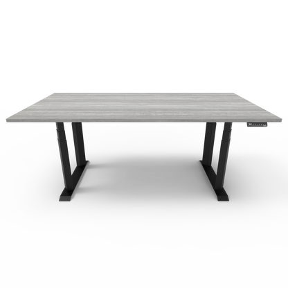 Heavy Duty Standing Desk with Custom Melamine Desk Top
