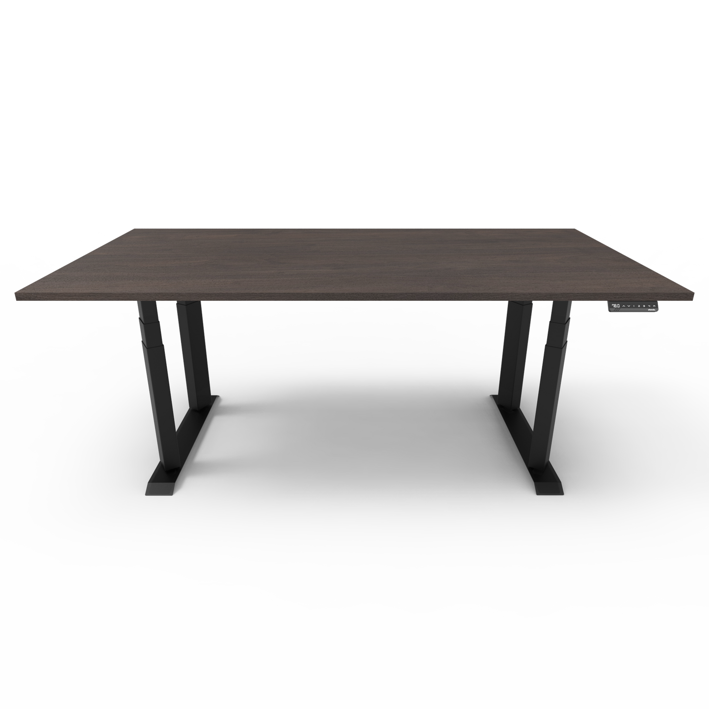 Heavy Duty Standing Desk with Custom Melamine Desk Top