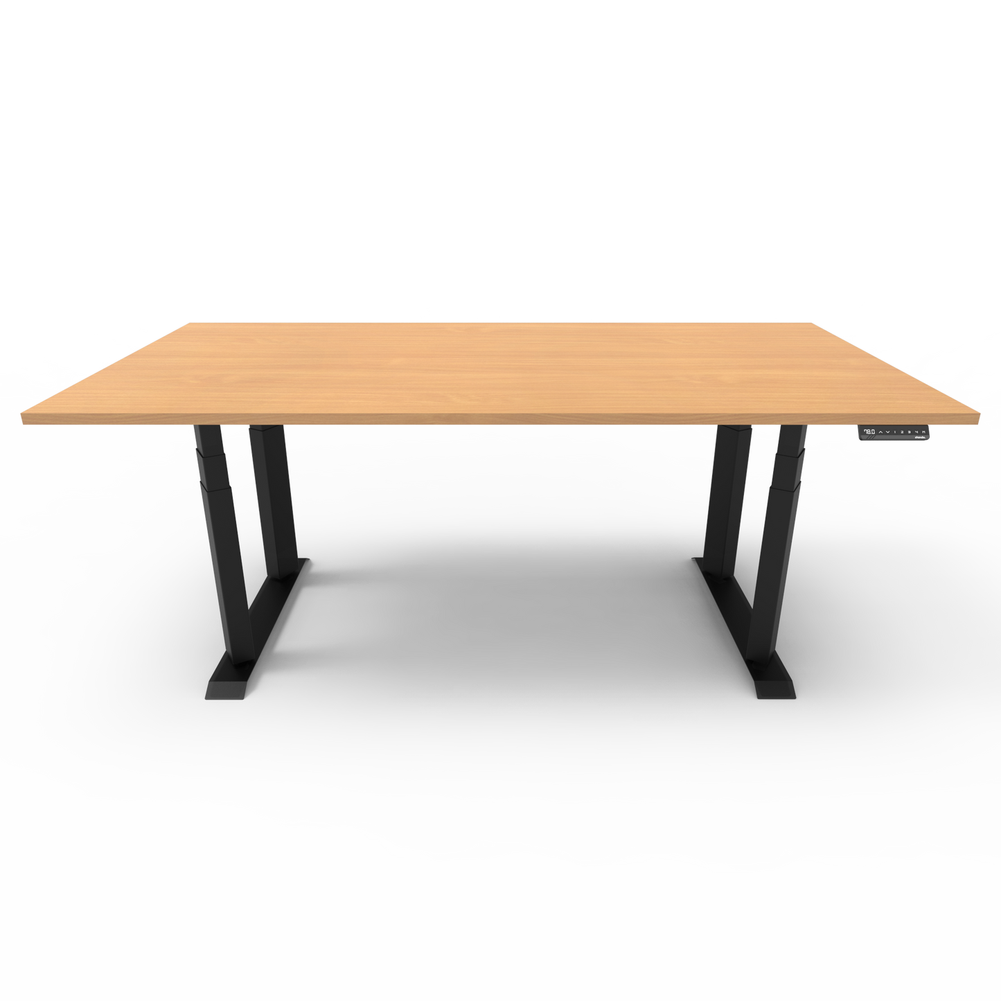 Heavy Duty Standing Desk with Custom Melamine Desk Top