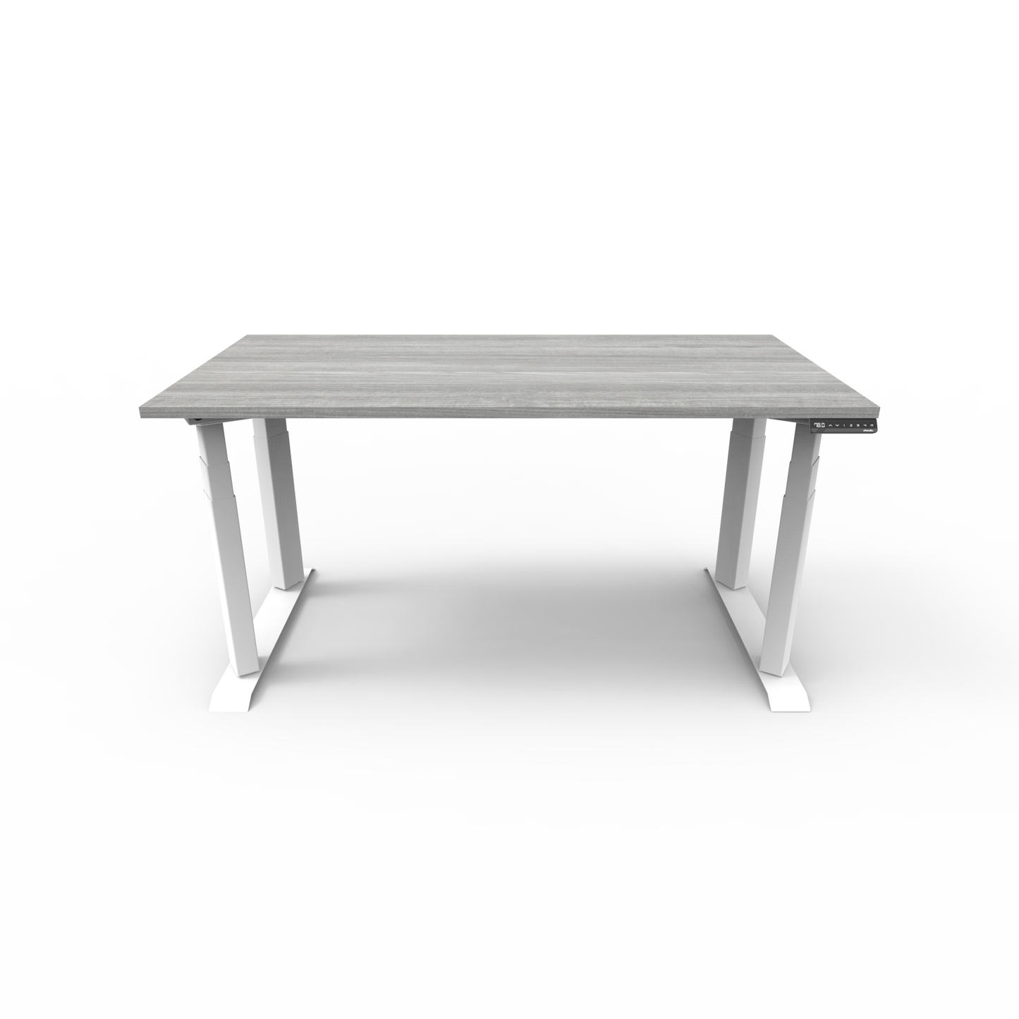 Heavy Duty Standing Desk with Custom Melamine Desk Top