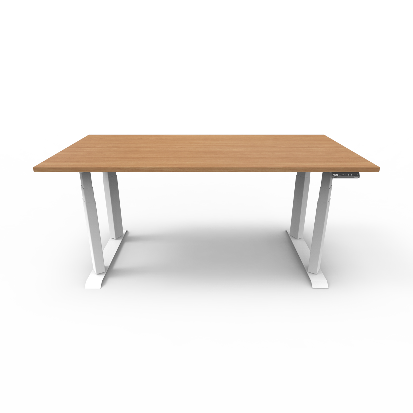 Heavy Duty Standing Desk with Custom Melamine Desk Top