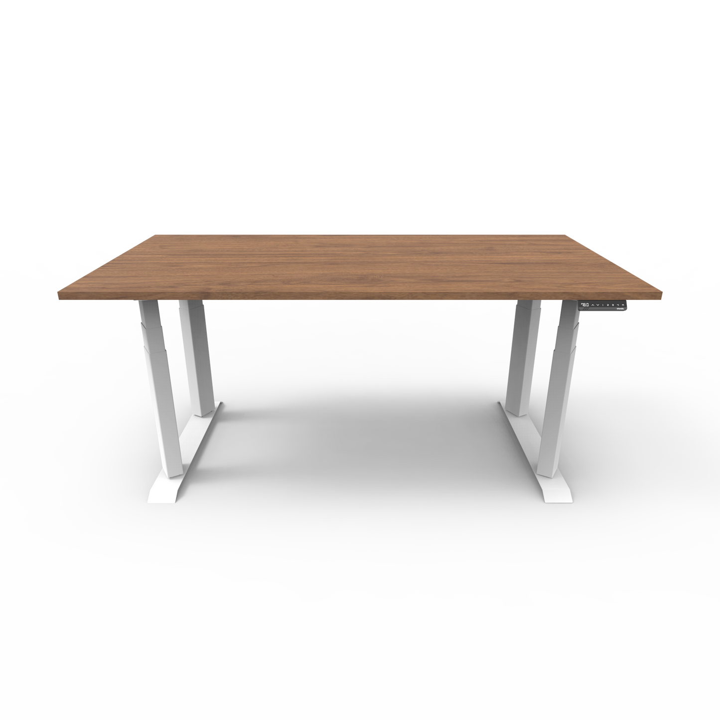 Heavy Duty Standing Desk with Custom Melamine Desk Top