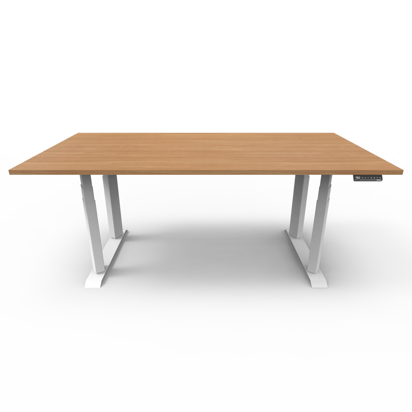 Heavy Duty Standing Desk with Custom Melamine Desk Top