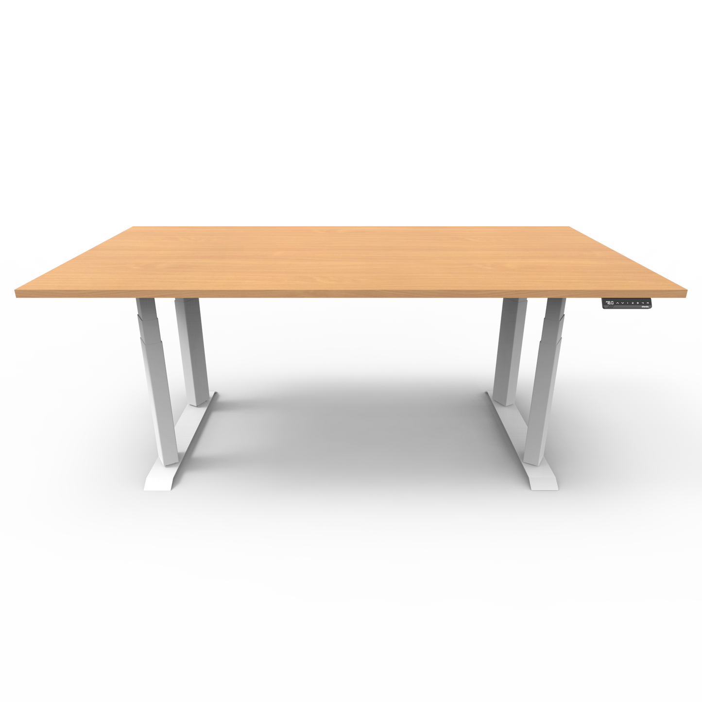 Heavy Duty Standing Desk with Custom Melamine Desk Top