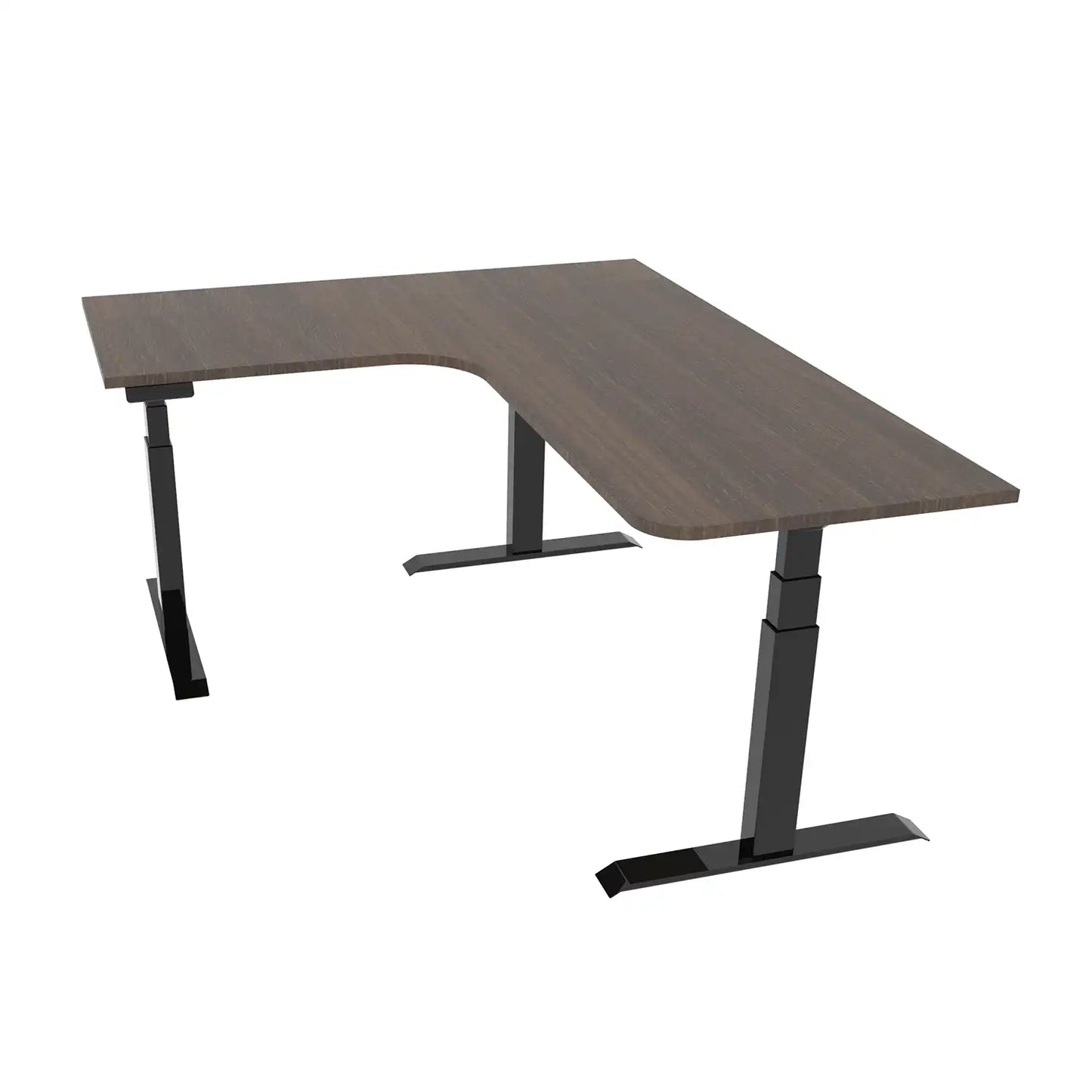 Summit Custom Melamine Corner Standing Desk (On Sale)