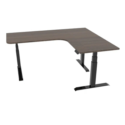 Summit Custom Melamine Corner Standing Desk (On Sale)