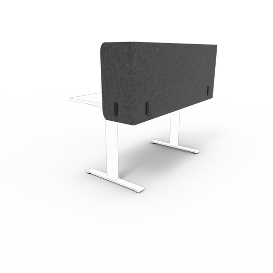 Wrap Around Desk Screen "Half Nook"