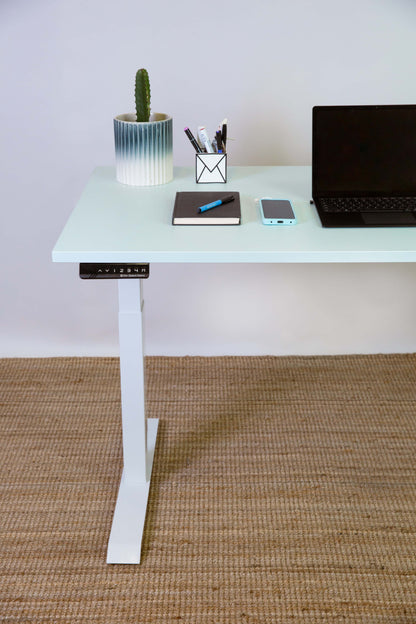 Clearance Stando Arena Melamine Standing Desk - Aquamarine