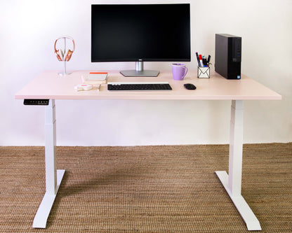 Clearance Stando Arena Melamine Standing Desk - Pastel Pink