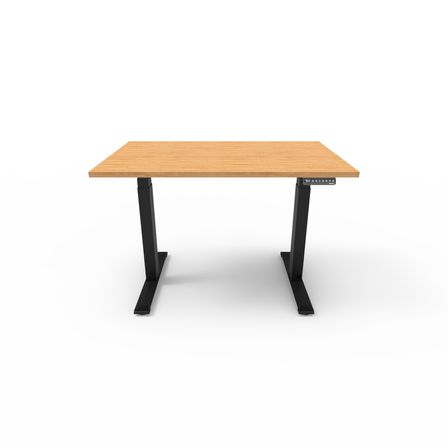 Stando Pulse Bamboo Sit Stand Desk