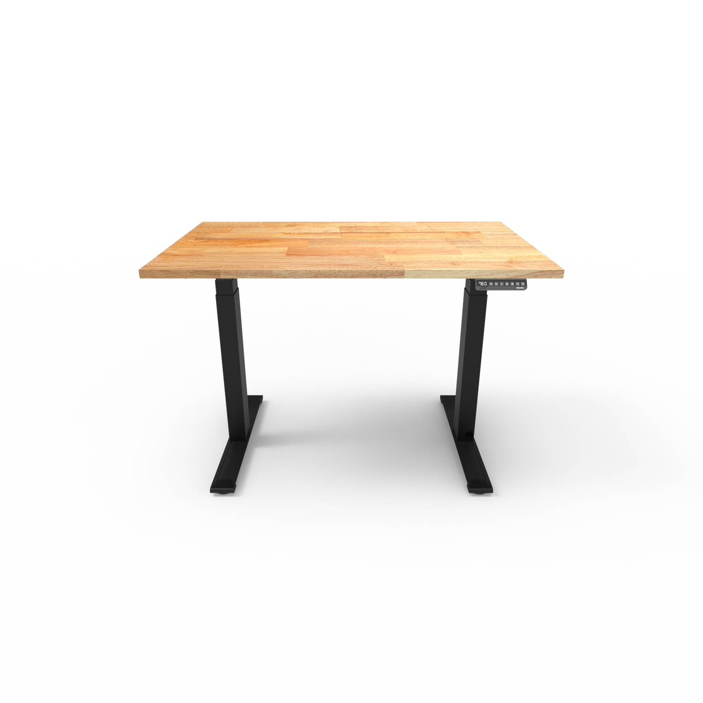 Stando Pulse Rubberwood Sit Stand Desk