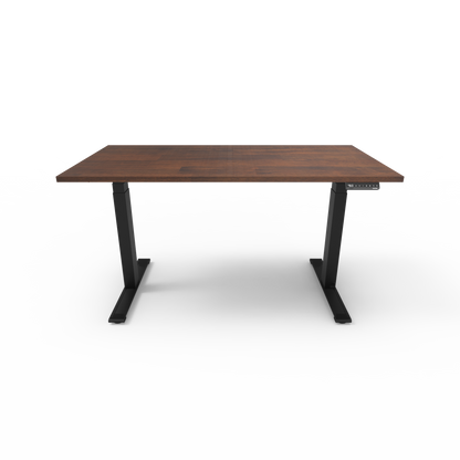 Pulse Series Solid Rubberwood Sit Stand Desk