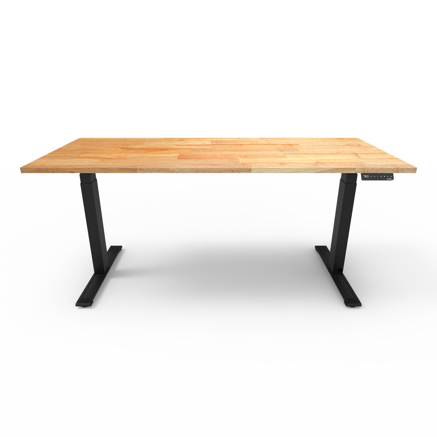 Stando Pulse Rubberwood Sit Stand Desk