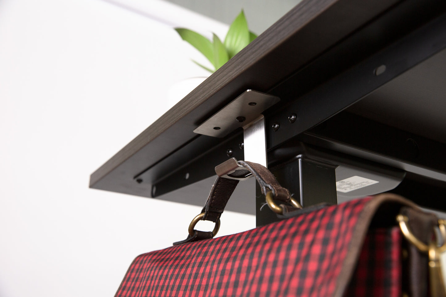 Under Desk Bag Hook Bottle Opener