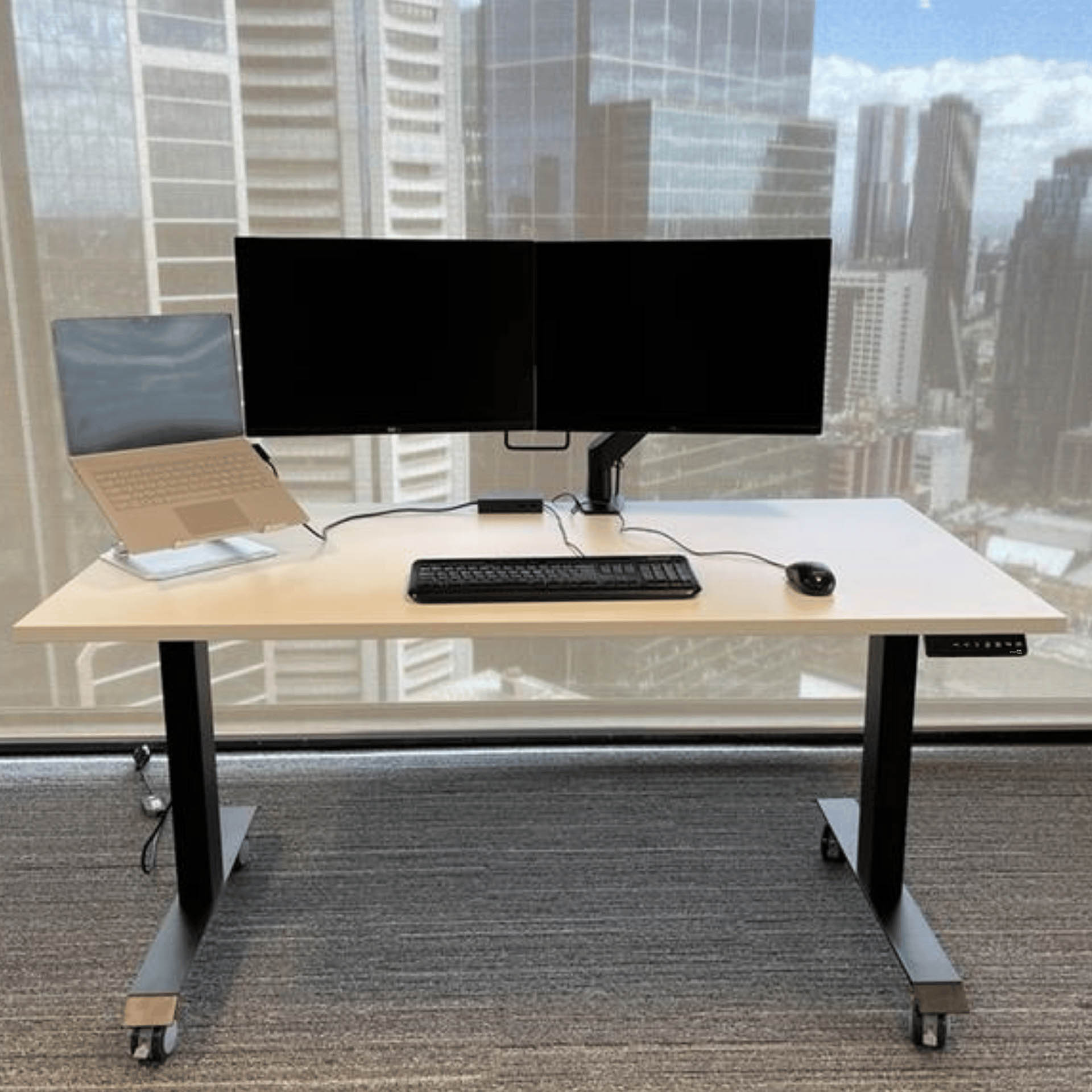 Sit Stand Desk Castors – Stando.