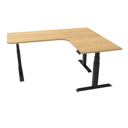 Summit Custom Melamine Corner Standing Desk (On Sale)