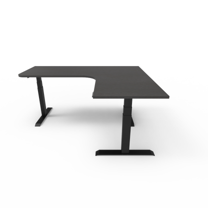 Summit Custom Melamine Corner Standing Desk