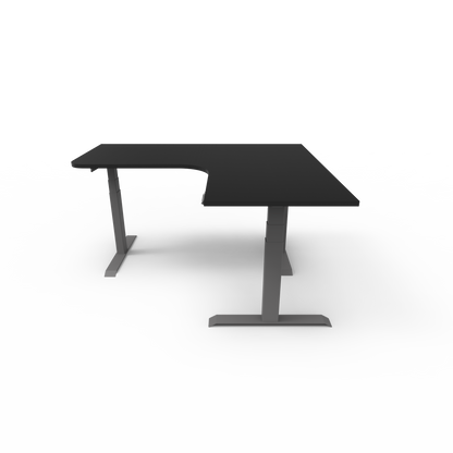 Summit Custom Melamine Corner Standing Desk