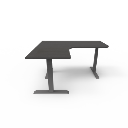 Summit Custom Melamine Corner Standing Desk