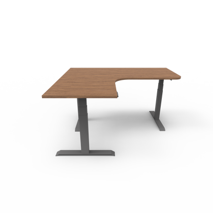 Summit Custom Melamine Corner Standing Desk