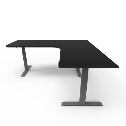 Summit Custom Melamine Corner Standing Desk