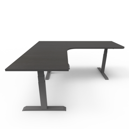 Summit Custom Melamine Corner Standing Desk