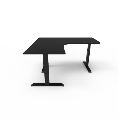 Summit Custom Melamine Corner Standing Desk