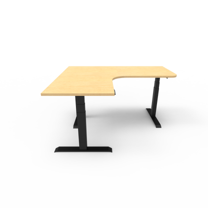 Summit Custom Melamine Corner Standing Desk